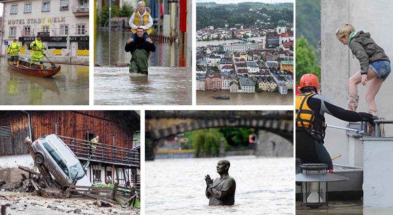 Ribuan Warga Mengungsi Akibat Banjir Terburuk di Eropa